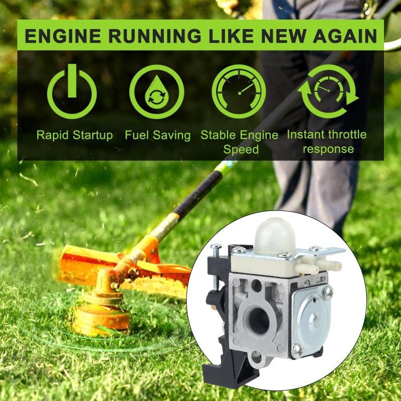 Harbot SRM 225 Carburetor for Echo PAS 225 SRM-225 GT225 GT-225 SRM225 PE225 PAS225 PPF225 SRM225SB GT225L SRM225U SHC225 SRM225i GT225i GT225SF RB-K93 Trimmer - Image 4
